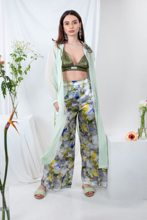 FLORAL SILKY TOUCH PANTS “AMELIA”
