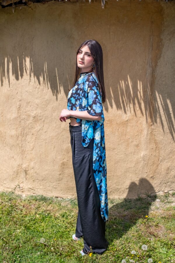 LONG CAPE “FLORA” - Image 4