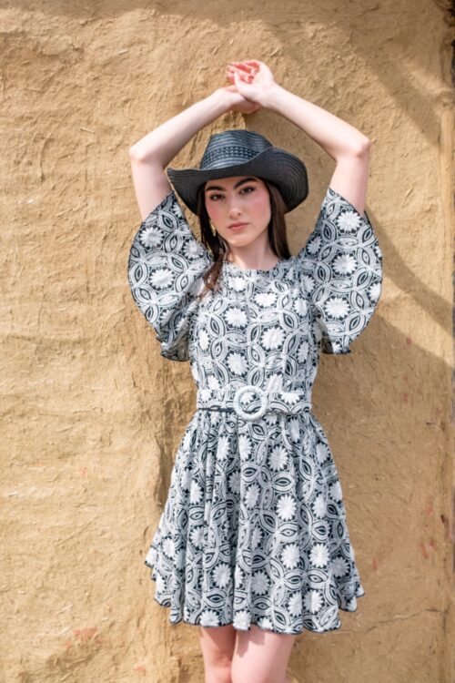 BRODERIE DRESS “OLIVIA”